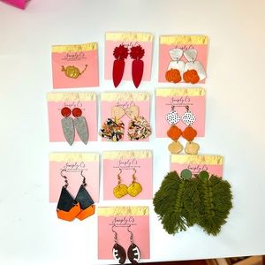 Fall Clay Earring Bundle